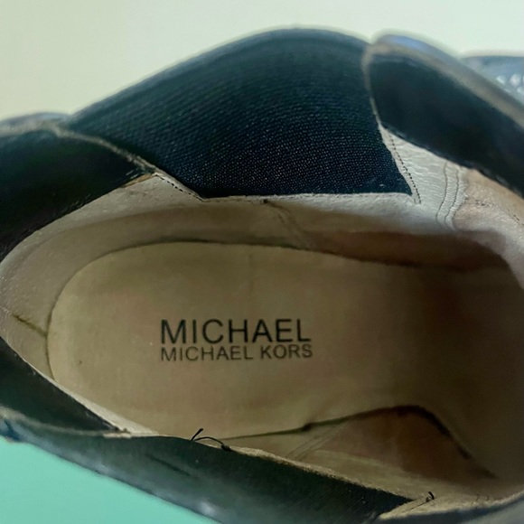 Michael Kors black platform boots with studs size 7M great condition org $350 - Picture 13 of 15